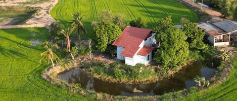 Fassade der Unterkunft