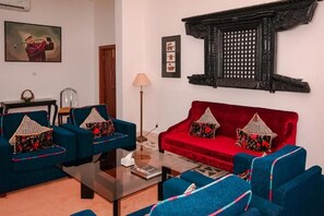 Fireplace - Nepal's First Boutique Spiritual Wellness and Golf Retreat Destination/2BR Villa (Devachuli)