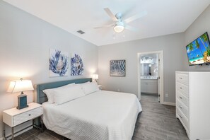 4 bedrooms, iron/ironing board, free WiFi, bed sheets