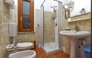 Douche, séchoir à cheveux