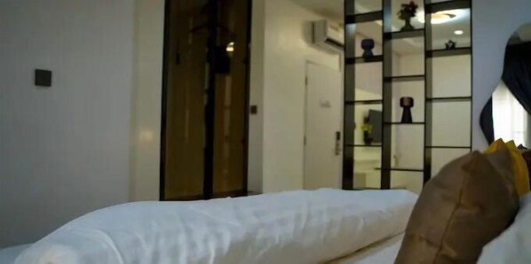 럭셔리 아파트, 발코니, 시내 전망 | 1 개의 침실, 객실 내 금고, 책상, 노트북 작업 공간