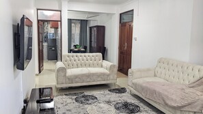 Apartment, 3 Bedrooms, Balcony, City View | Living room - Spacious Apartment in Dar es Salaam With City Views (Dar es Salaam)