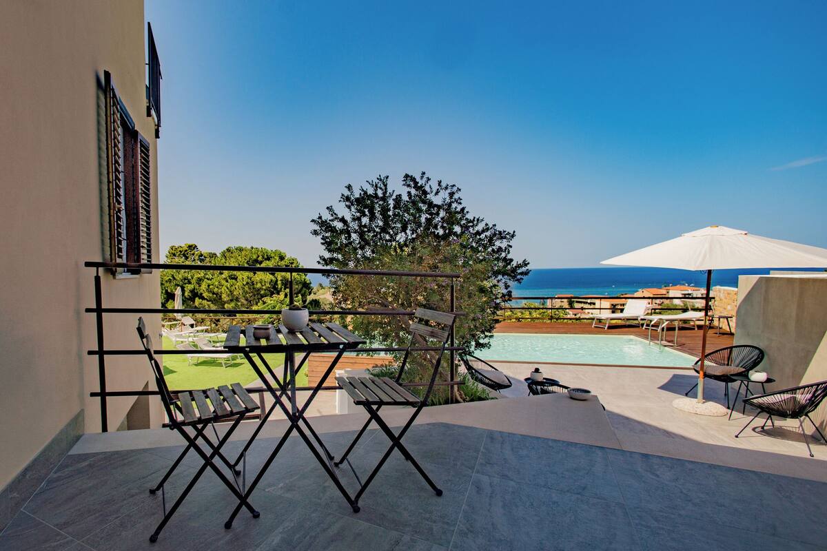 Superior Condo, Sea View, Ground Floor | Terrace/patio