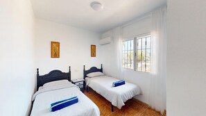 3 habitaciones, wifi gratis y ropa de cama 