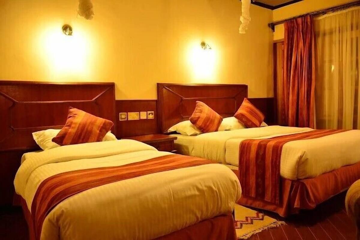 Deluxe Twin Room, Balcony, Park View | Meja, Wi-fi percuma 