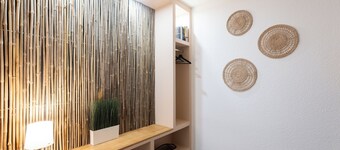 - Zen Haven Luxurious 3-Room Japanese-Themed Apartment with Balcony -