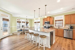 Fridge, microwave, coffee/tea maker