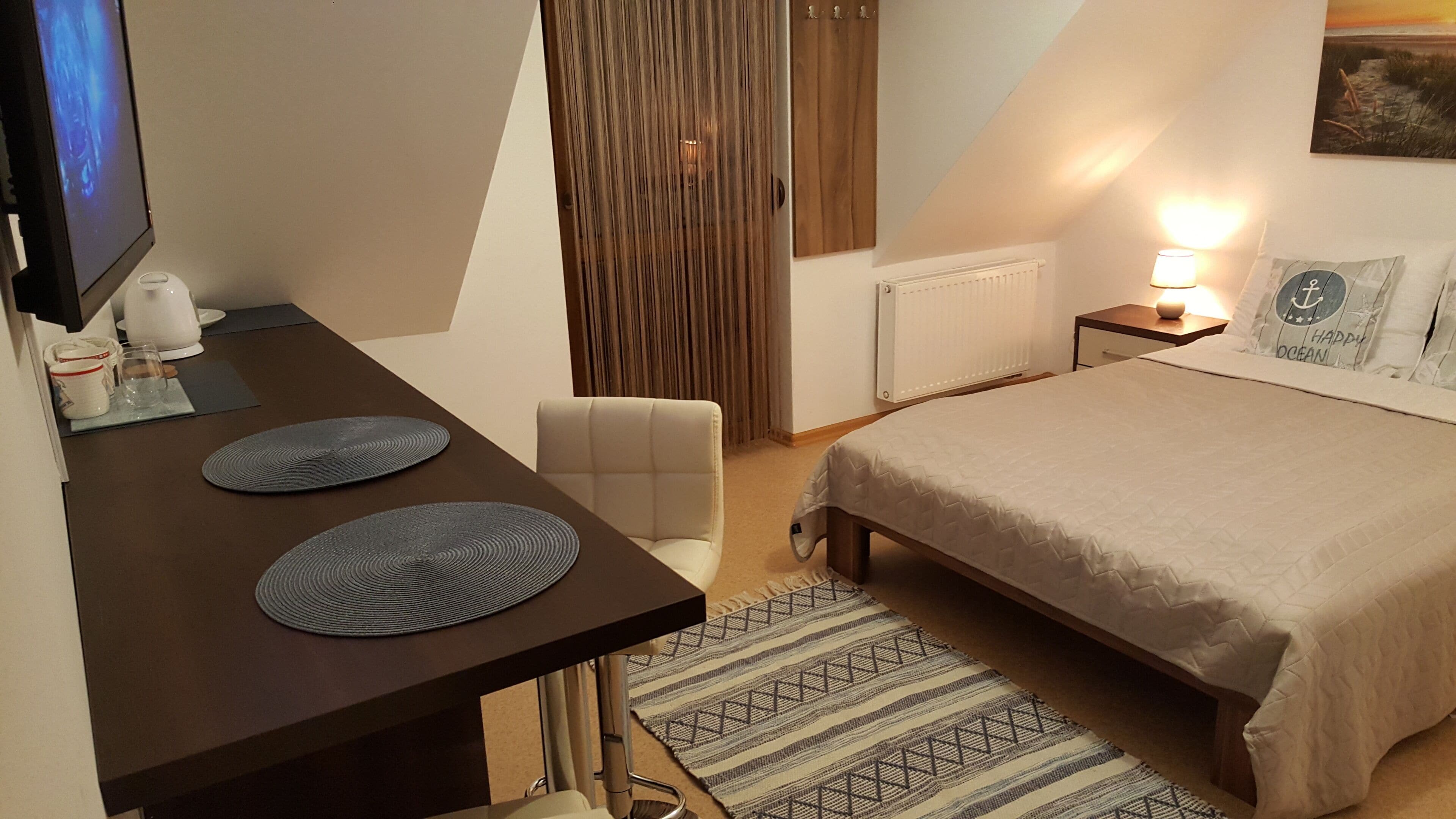 Chambre Double Confort, 1 lit double, vue cour intérieure