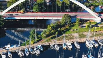 Superior Twin Room, 2 Single Beds, River View | Premium bedding, laptop workspace, blackout curtains, soundproofing