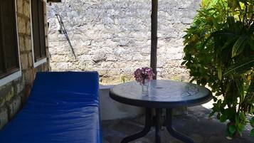 Double Room, Patio, Sea View | Terrace/patio