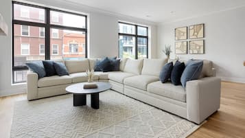 Smart TV, fireplace, offices