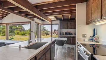 Casa de campo, 1 habitación | Cocina privada | Refrigerador, horno, cafetera y tetera y tostadora