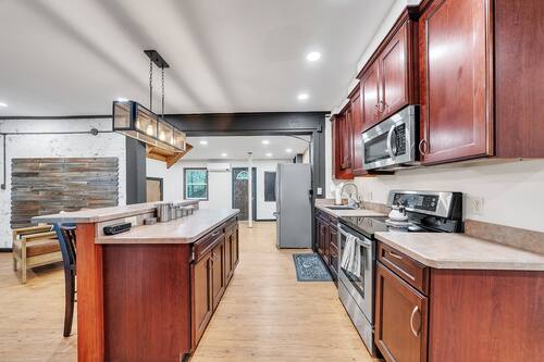 Ferienhaus, 4 Schlafzimmer | Eigene Küche | Kühlschrank, Ofen, Wasserkocher mit Kaffee-/Teezubehör, Toaster