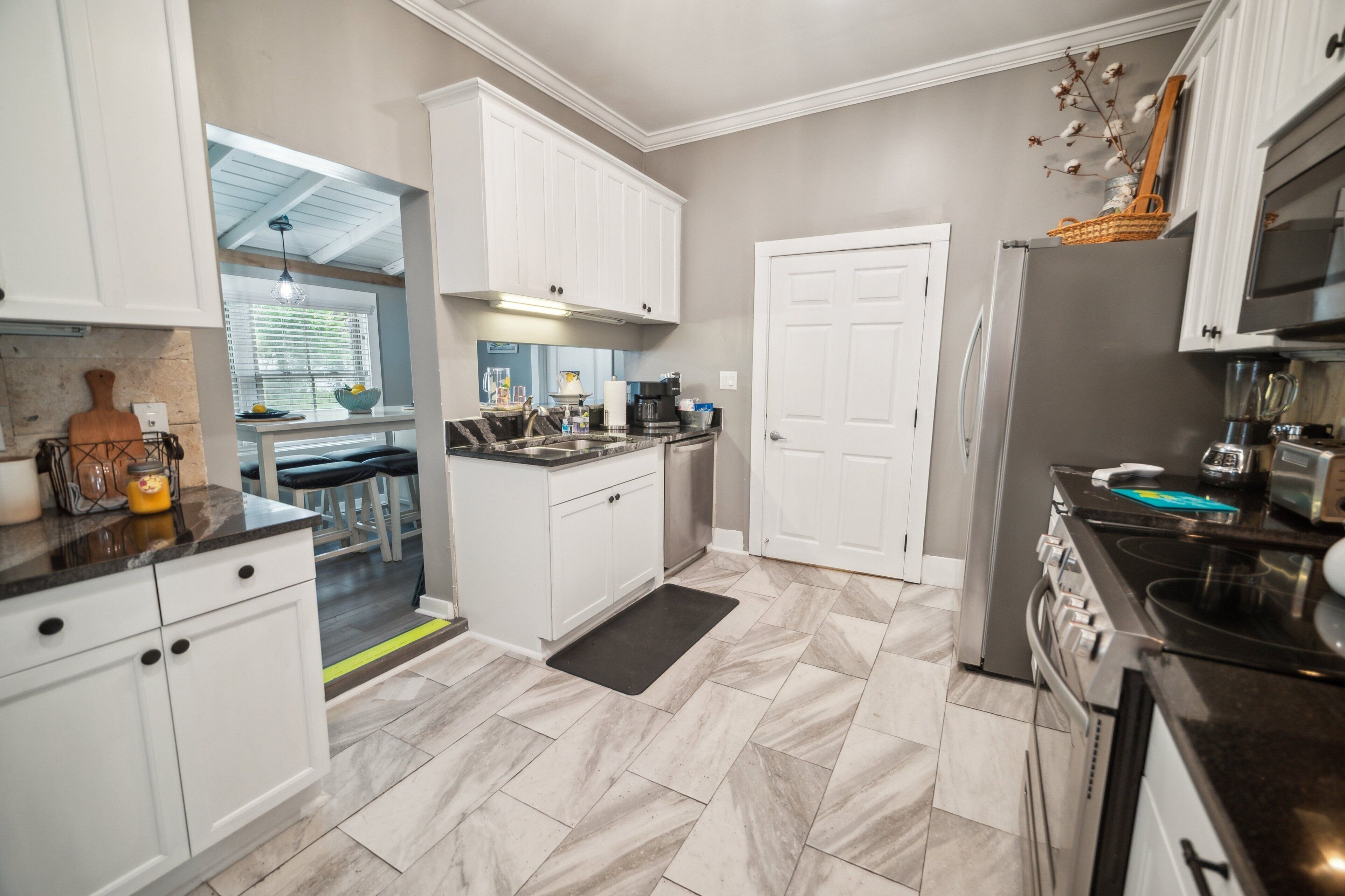 Casa de campo, 2 habitaciones | Cocina privada | Frigorífico, horno, cafetera o tetera y tostadora