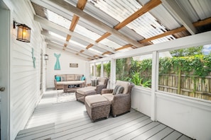 Cottage, 2 Bedrooms | Terrace/patio - Historic St Augustine Getaway Near Downtown 2 Bedroom Cottage (St. Augustine)