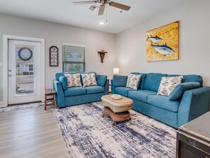 House, 2 Bedrooms | Living area | Smart TV - Nauta Mirage 2 Bedroom Home (Rockport)