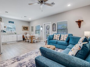 House, 2 Bedrooms | Living area | Smart TV - Nauta Mirage 2 Bedroom Home (Rockport)