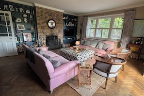 تلفزيون، مدفأة