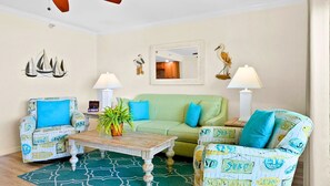 TV, DVD player, table tennis, books