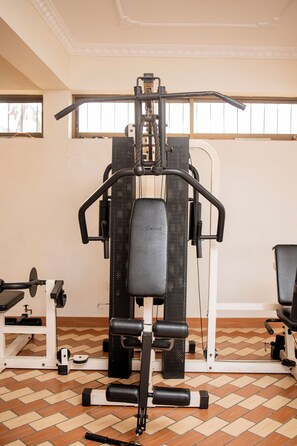 Appartement, 3 chambres, accessible aux personnes à mobilité réduite, balcon | Salle de remise en forme