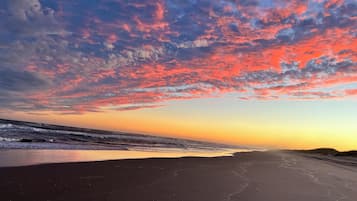 Ligstoelen, strandlakens