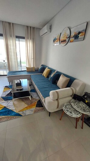 Living area - Apartment swimming pool + free water park Monastir, Sousse (Monastir)