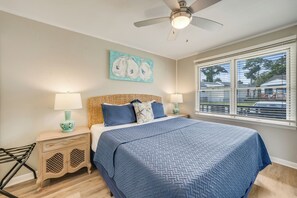 2 bedrooms, free WiFi, bed sheets, wheelchair access