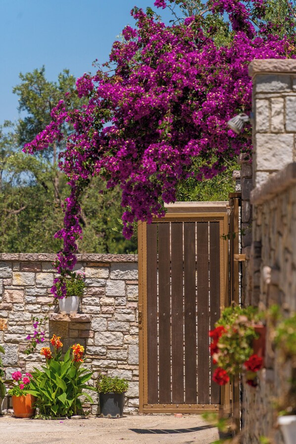 Façade de l’hébergement