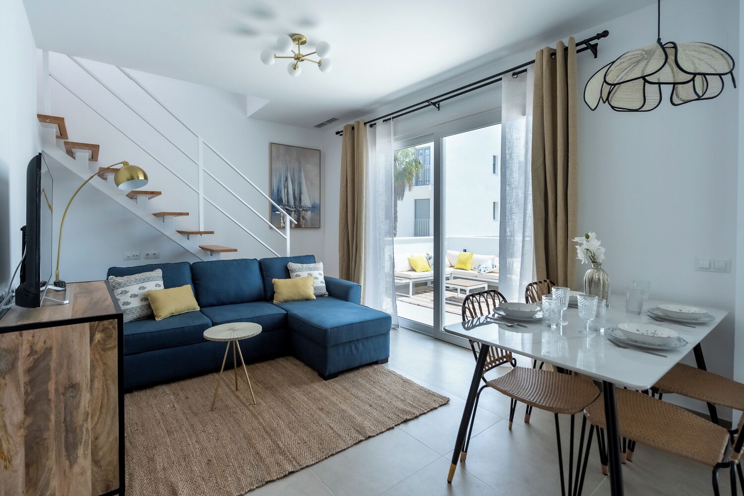 Área de sala de estar