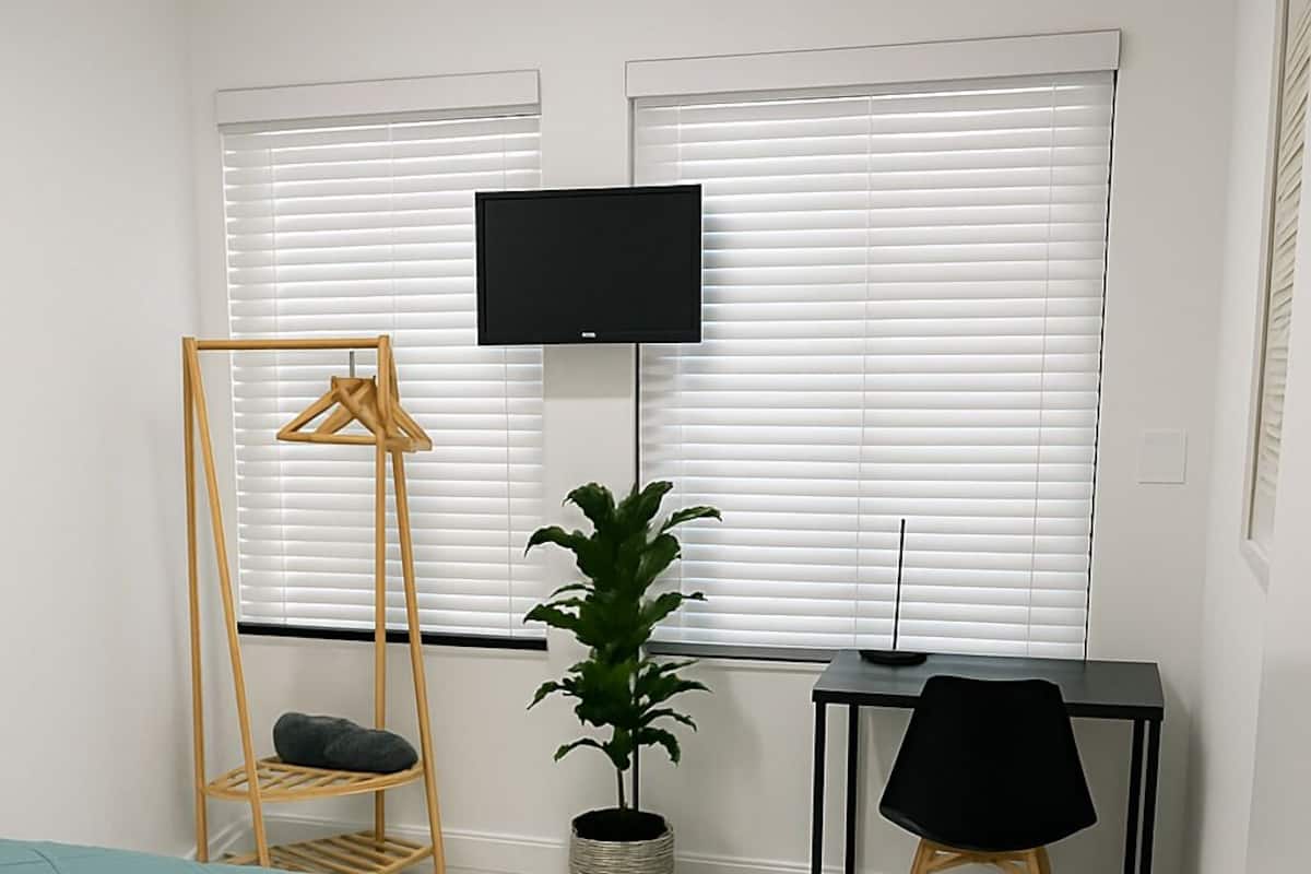Chambre Deluxe double | 1 chambre, bureau, espace de travail pour ordinateurs portables