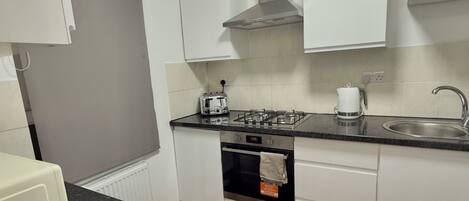 Microwave, oven, stovetop