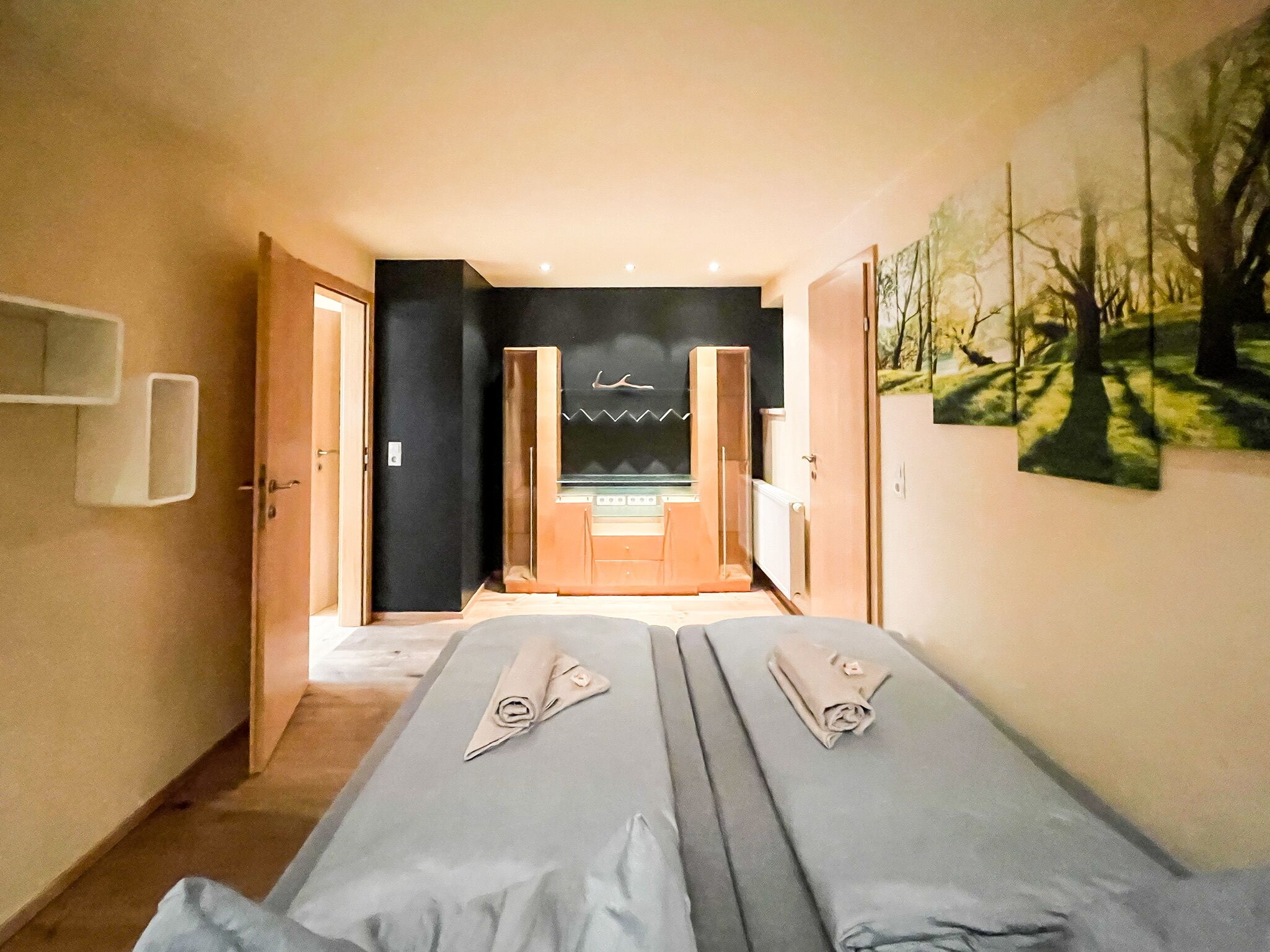 Wifi gratis y ropa de cama 