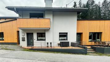 Fassade der Unterkunft