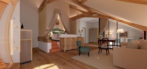 Suite Supérieure, vue cour intérieure