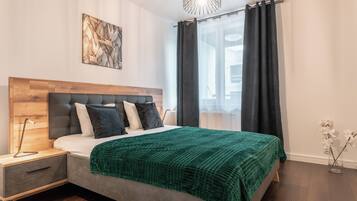 Departamento junior, balcón | Tabla de planchar con plancha y wifi gratis