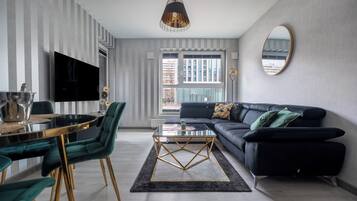 Standard Apartment, Balcony | Living area