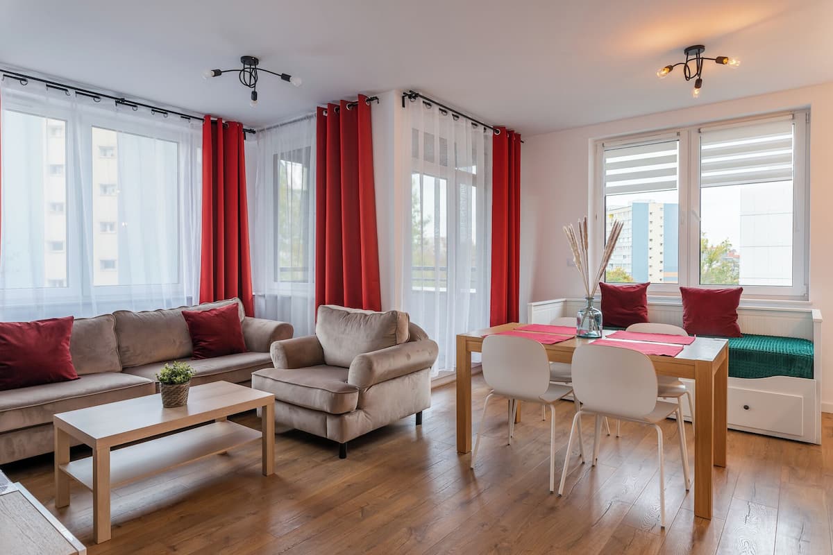 Family Apartment, Balcony | Iron/ironing board, free WiFi