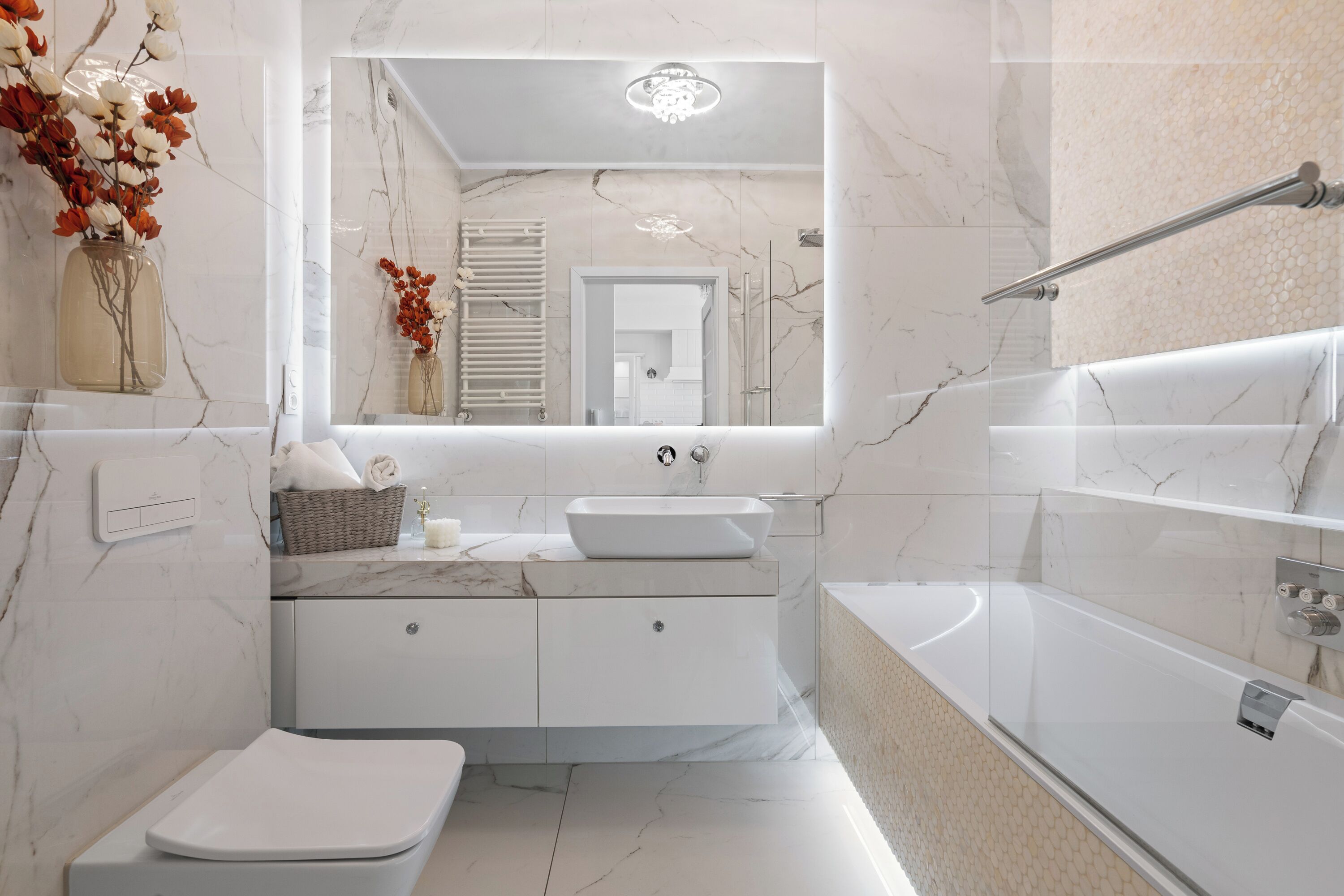 Comfort Apartment, Balcony | Bathroom | Hair dryer, towels, soap, shampoo