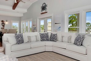 Casa, várias camas (Home Away From Home) | Área de estar