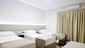 Executive Triple Room, Multiple Beds, Balcony, Garden View | 1 bedroom, blackout drapes, soundproofing, iron/ironing board