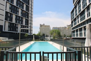 Seasonal outdoor pool