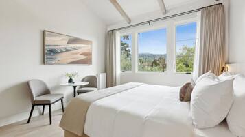 Egyptian cotton sheets, premium bedding, memory foam beds, in-room safe