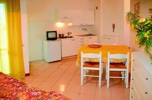 Apartment, Multiple Bedrooms, Balcony, Ocean View | Dining room - Cozy Studio With sea View in Lignano Sabbiadoro (Lignano Sabbiadoro)