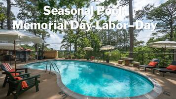 Alberca al aire libre por temporada