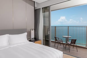 Minibar, in-room safe, desk, blackout drapes