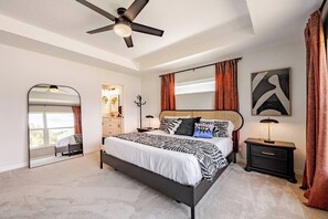 3 bedrooms, iron/ironing board, WiFi, bed sheets