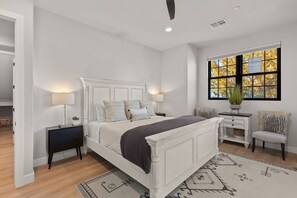 4 عدّة غرف نوم ومكتب ومكواة/لوح كي وسرير سفر