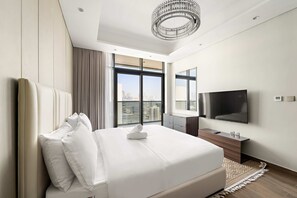 Apartment - Luxury 1bedroom in new Residence With Pool in Bbay (Dubai)