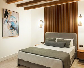 Sábanas italianas Frette, ropa de cama de alta calidad y minibar 