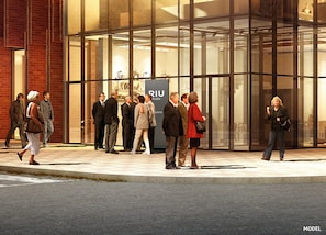 Front of property - evening/night